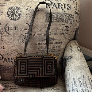 Vintage leather High Fashion made in 🍁 bag